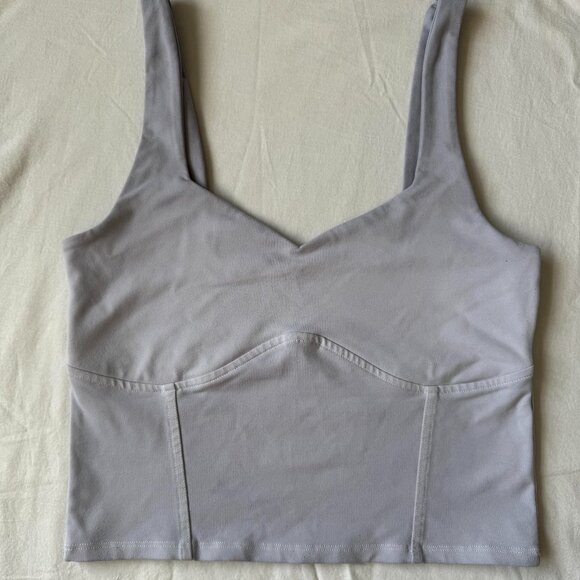 Abercrombie & Fitch Tops - Abercrombie & Fitch Soft A&F Collection White cropped corset like top. Size M